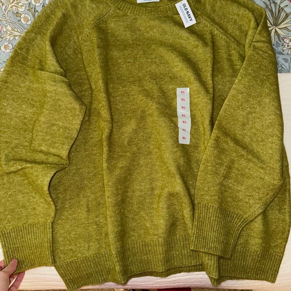 Old Navy Chartreuse Women's Sweater